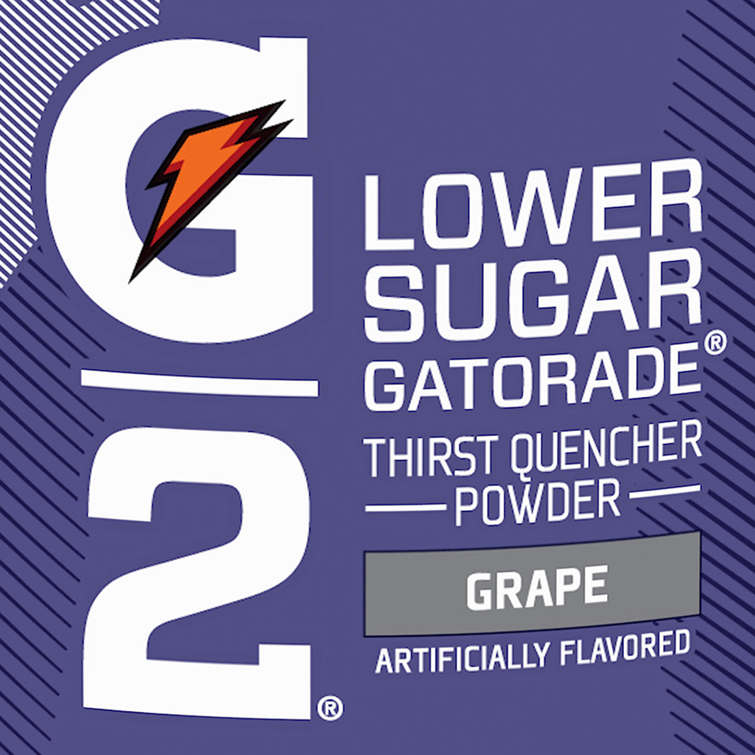 Gatorade G2 Powder Mix 6Gal Canisters Fruit Punch & Grape Powder