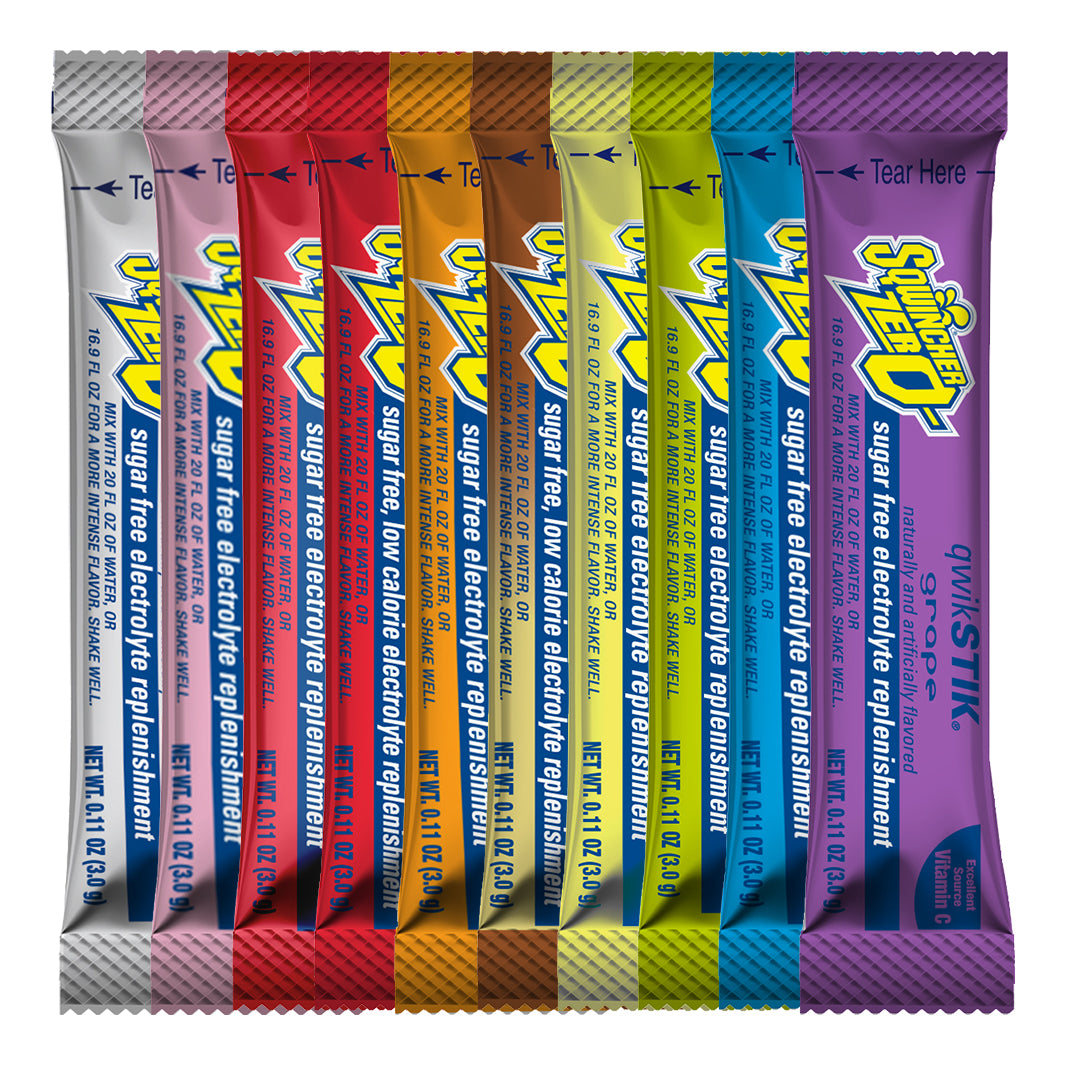 Sqwincher Zero Qwik Stick Electrolyte, 4 Flavor Variety 10 Count - Foto 3