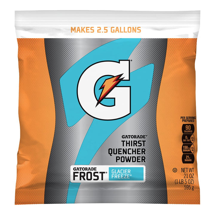Gatorade Powder Mix 2.5-Gallon Single Pouch - Glacier Freeze