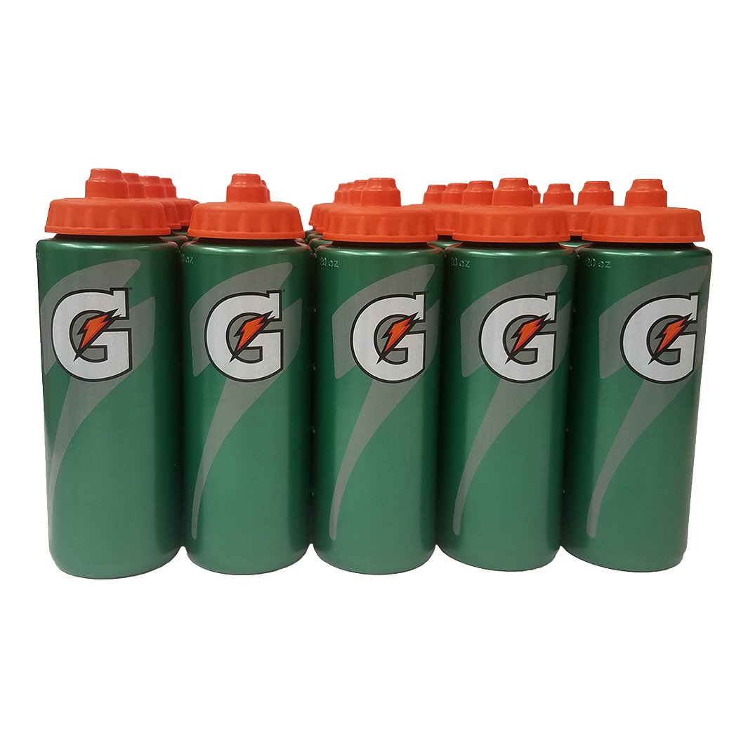 Gatorade 28 oz Plastic Squeeze Bottle, Green