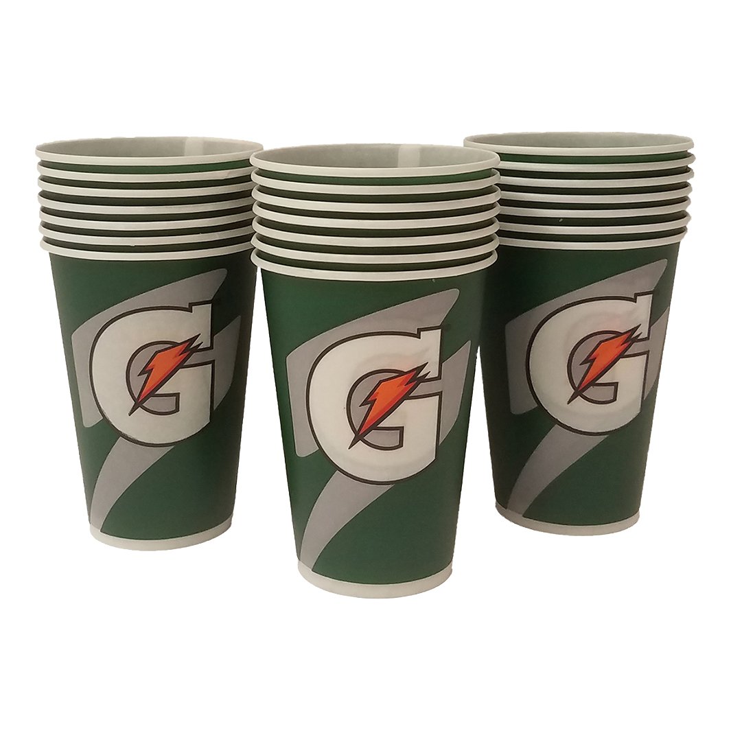 7-oz Gatorade Cups in Bulk  2000 Paper Cups per Case – Powder Mix