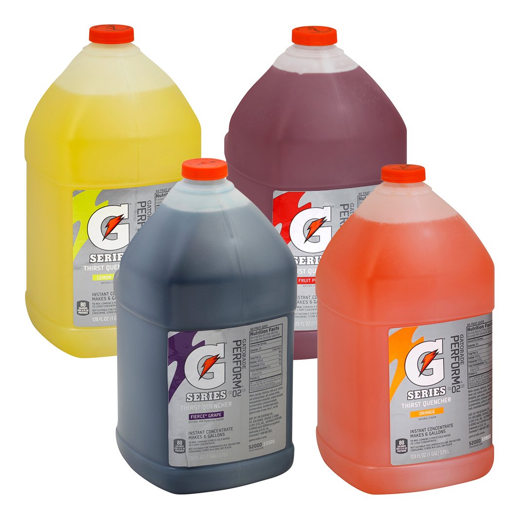 Gatorade Concentrate - 1-Gallon Bottles