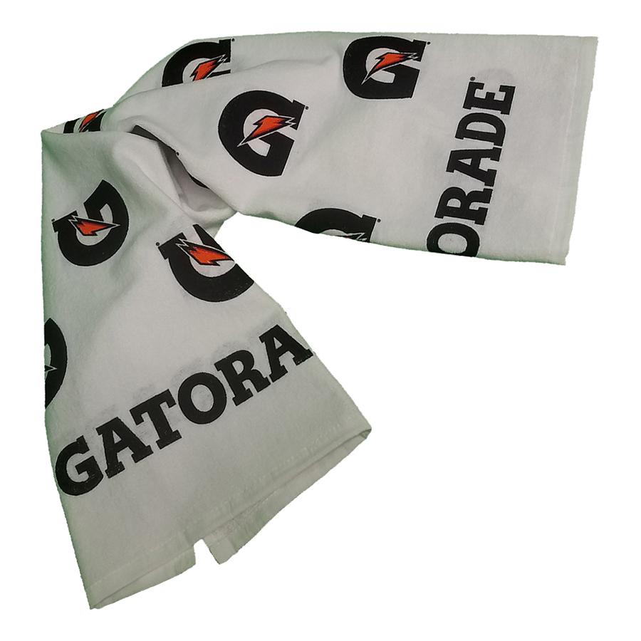 Official Gatorade Towel as seen on Sidelines Everywhere Powder Mix
