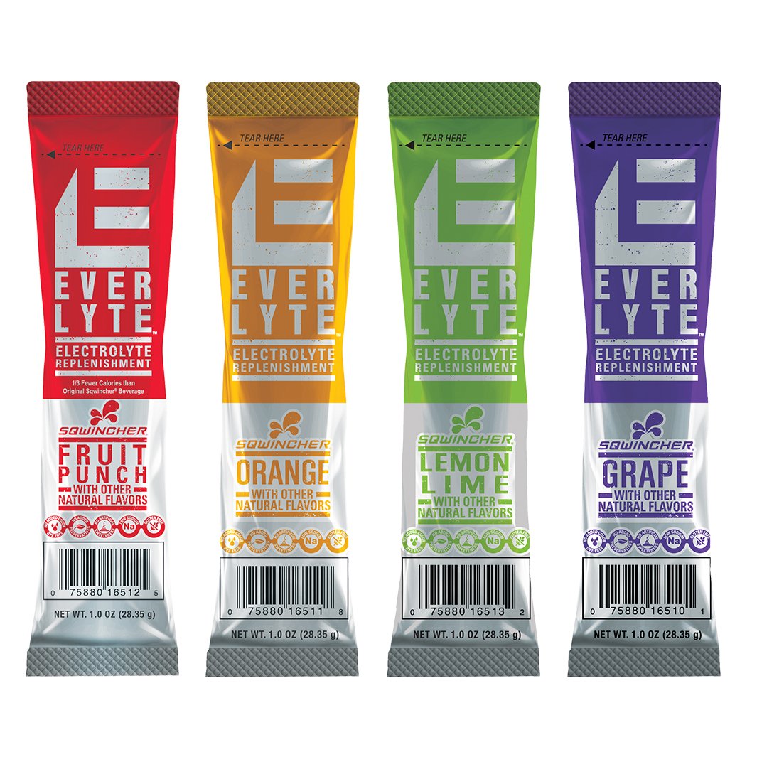 Sqwincher EverLyte Powder Packet Single Bags