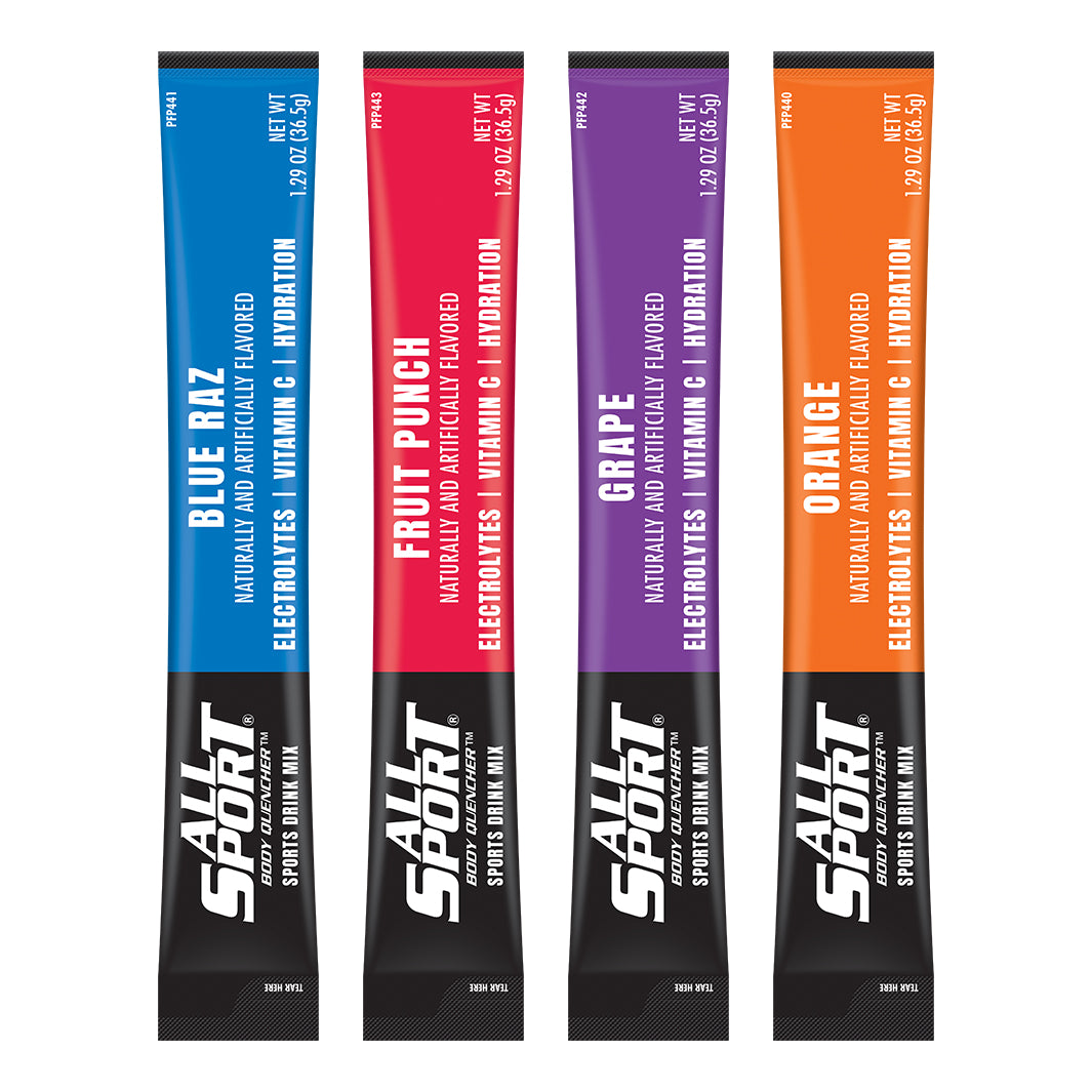 NEW - All Sport Powder Sticks | DYE FREE with 100% DV of Vitamin C ...