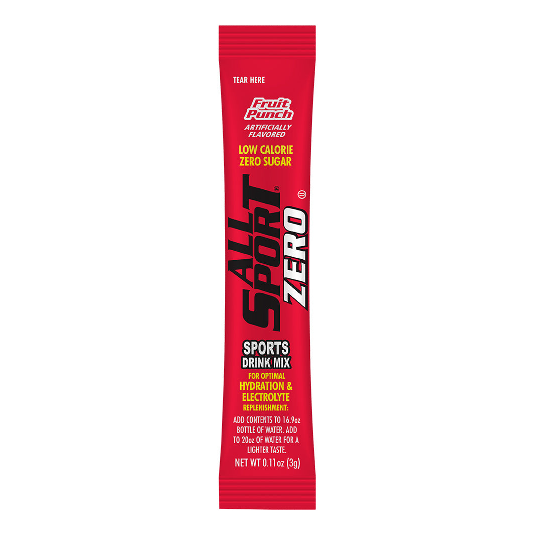 Sport Zero Raspberry All Sport Zero Single Serve Packs | Sugar Free Electrolyte Mix – Powder ...
