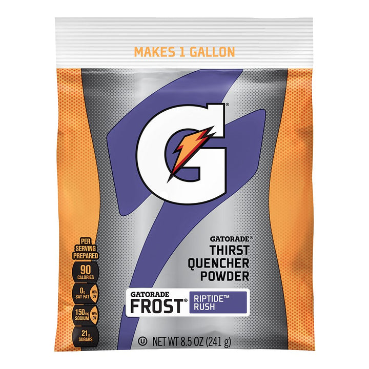 Gatorade Mix 1-Gallon Pouch Half Case - Riptide Rush