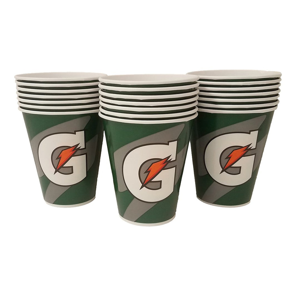 12-oz Gatorade Cups in Bulk  2000 Paper Cups per Case – Powder