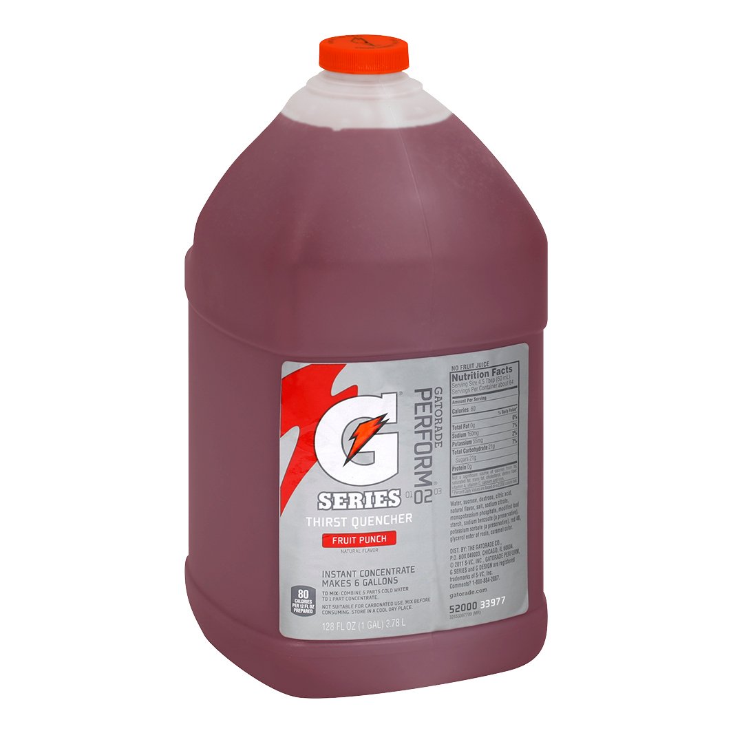 Gatorade Concentrate - 1-Gallon Bottle - Fruit Punch