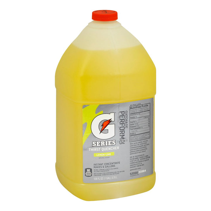 Gatorade Concentrate - 1-Gallon Bottle - Lemon Lime