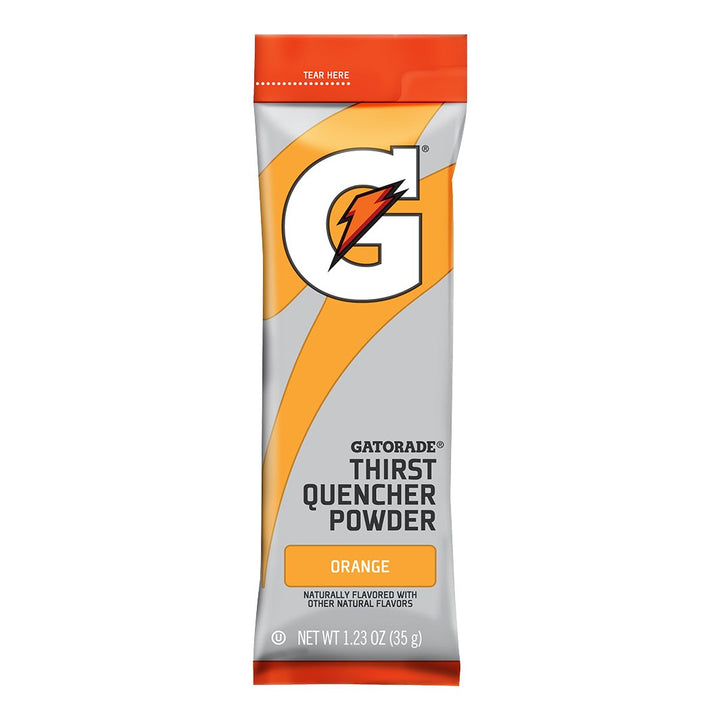 Gatorade Powder Packet Single Carton - Orange