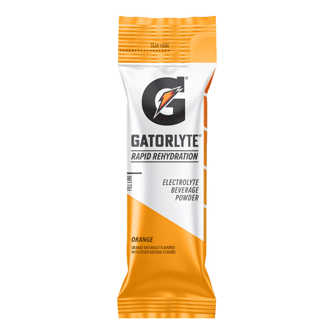 Gatorlyte Powder Packet Single Carton - Orange