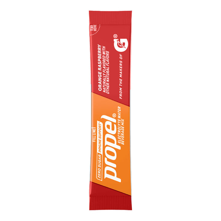 Propel Powder Packet Single Carton - Orange Raspberry