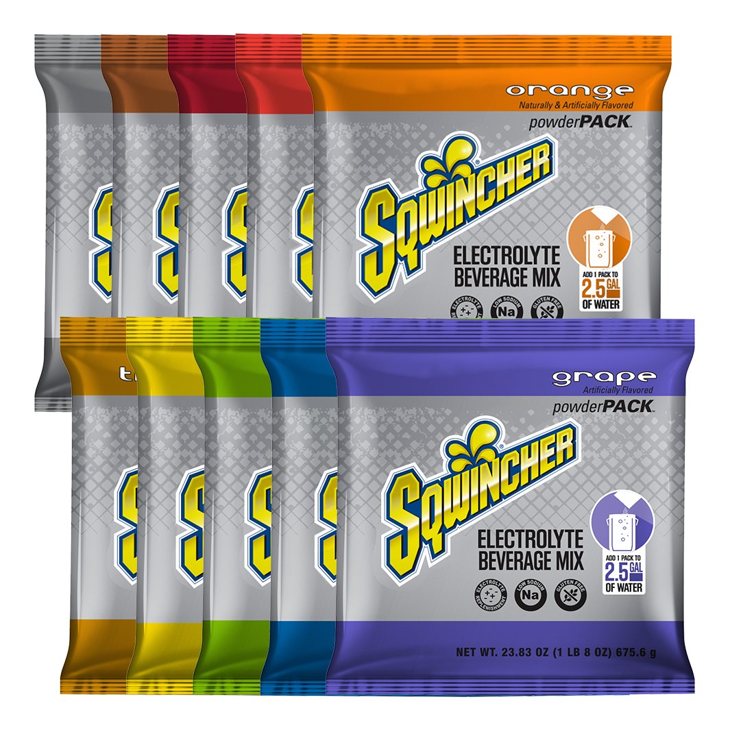 Sqwincher Powder 2.5-Gallon Pouch Full Cases