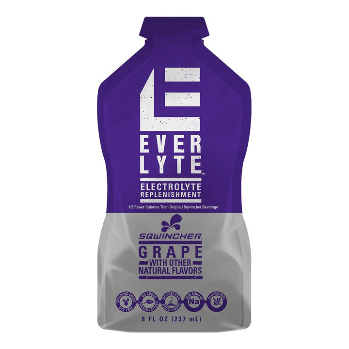 Sqwincher EverLyte RTD Single Pouch - Grape