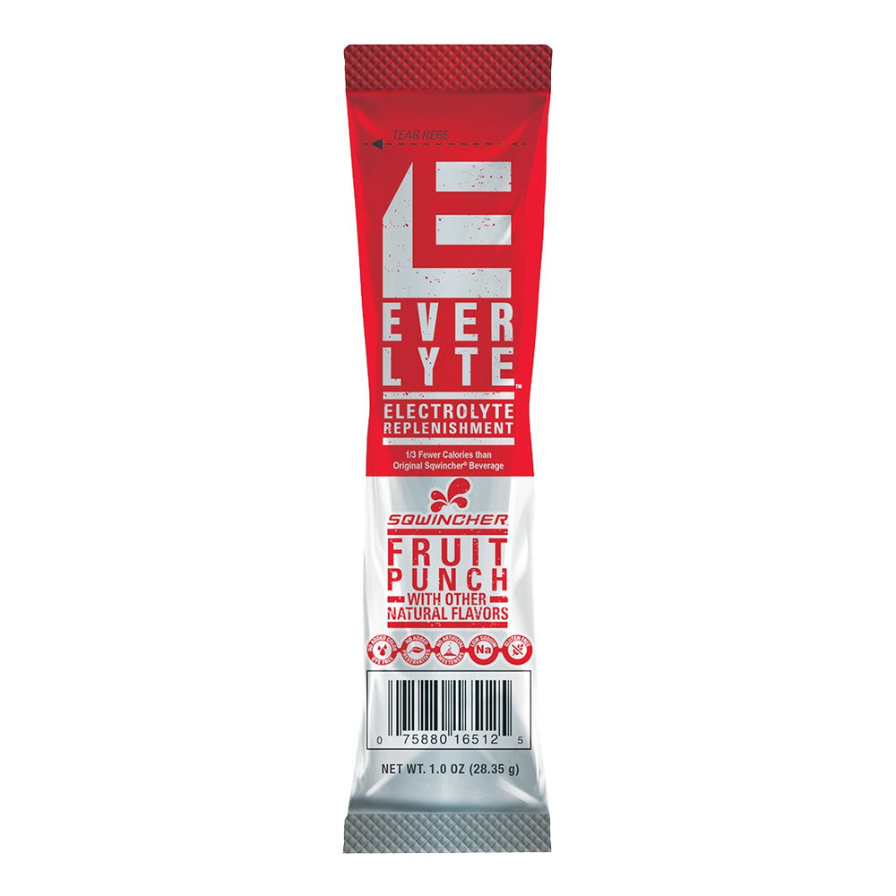 Sqwincher EverLyte Powder Stick Full Case - Fruit Punch