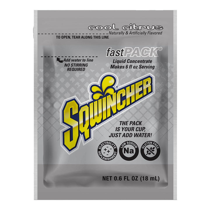 Sqwincher Fast Pack Full Case - Cool Citrus