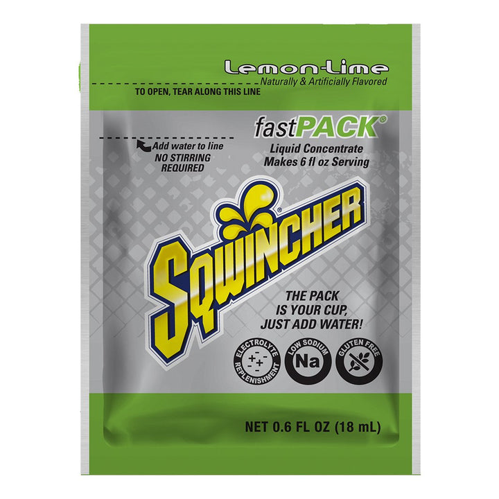 Sqwincher Fast Pack Full Case - Lemon Lime