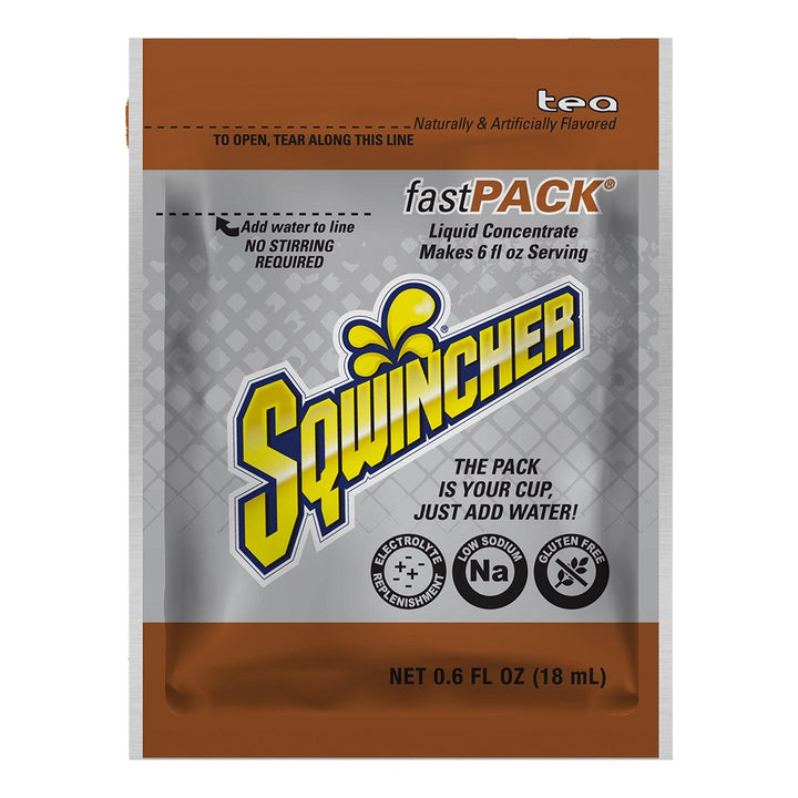 Sqwincher Fast Pack Single Box - Tea