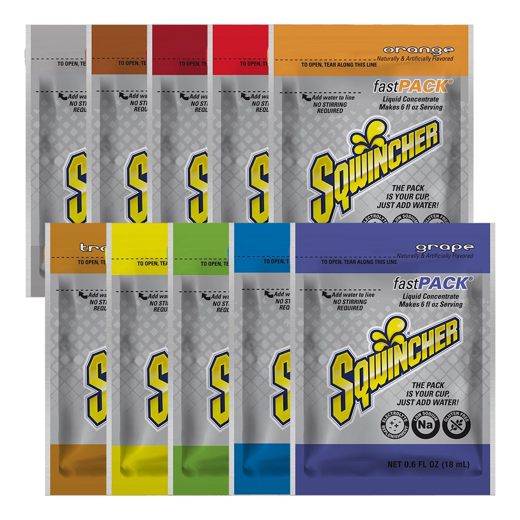 Sqwincher Fast Pack Half Cases