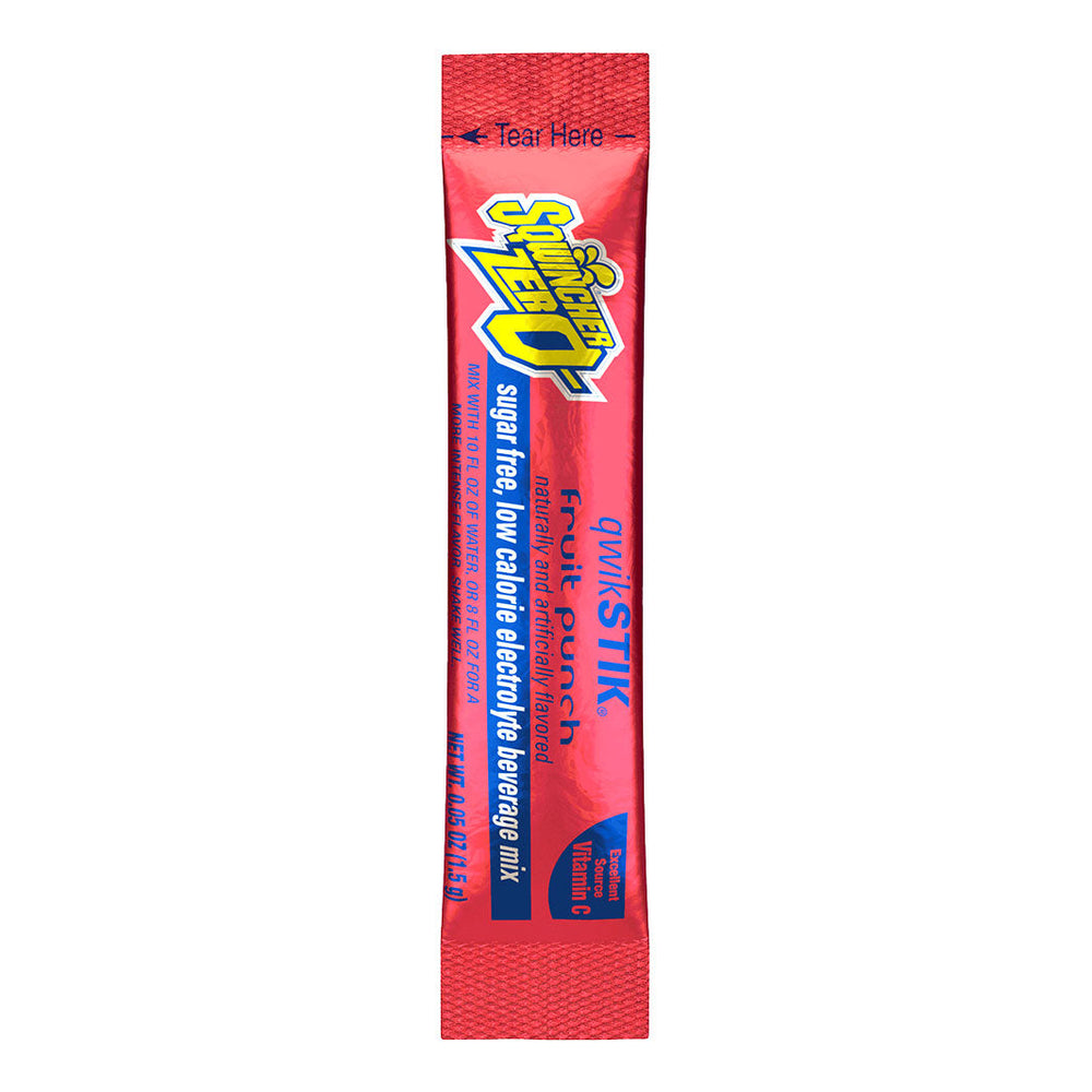 Sqwincher Zero Qwik Stik 10-oz - Fruit Punch