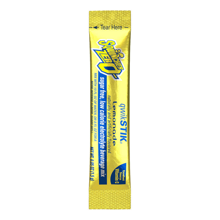 Sqwincher Zero Qwik Stik 10-oz - Lemonade
